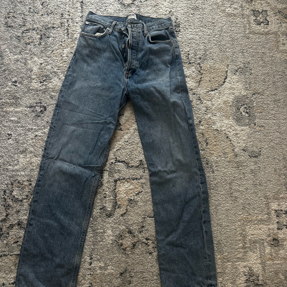 Agolde 90s pinch waist high rise straight leg Jean